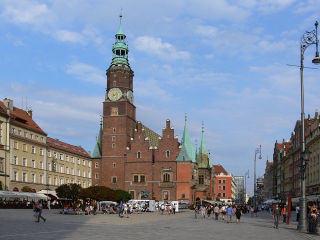 Wrocławski ratusz