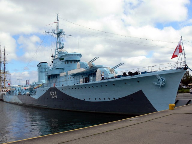 ORP Błyskawica - okręt muzeum