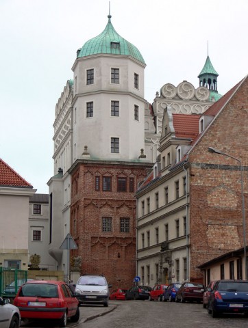 Wieża zamku w Szczecinie