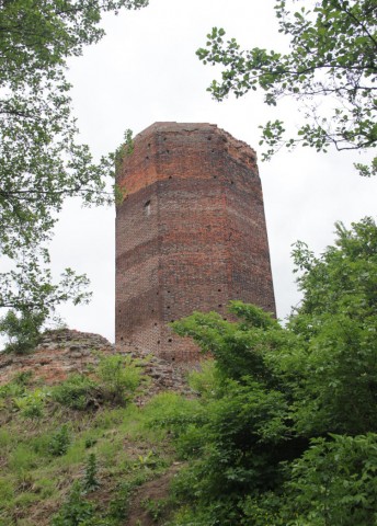 Wieża zamku w Bolesławcu